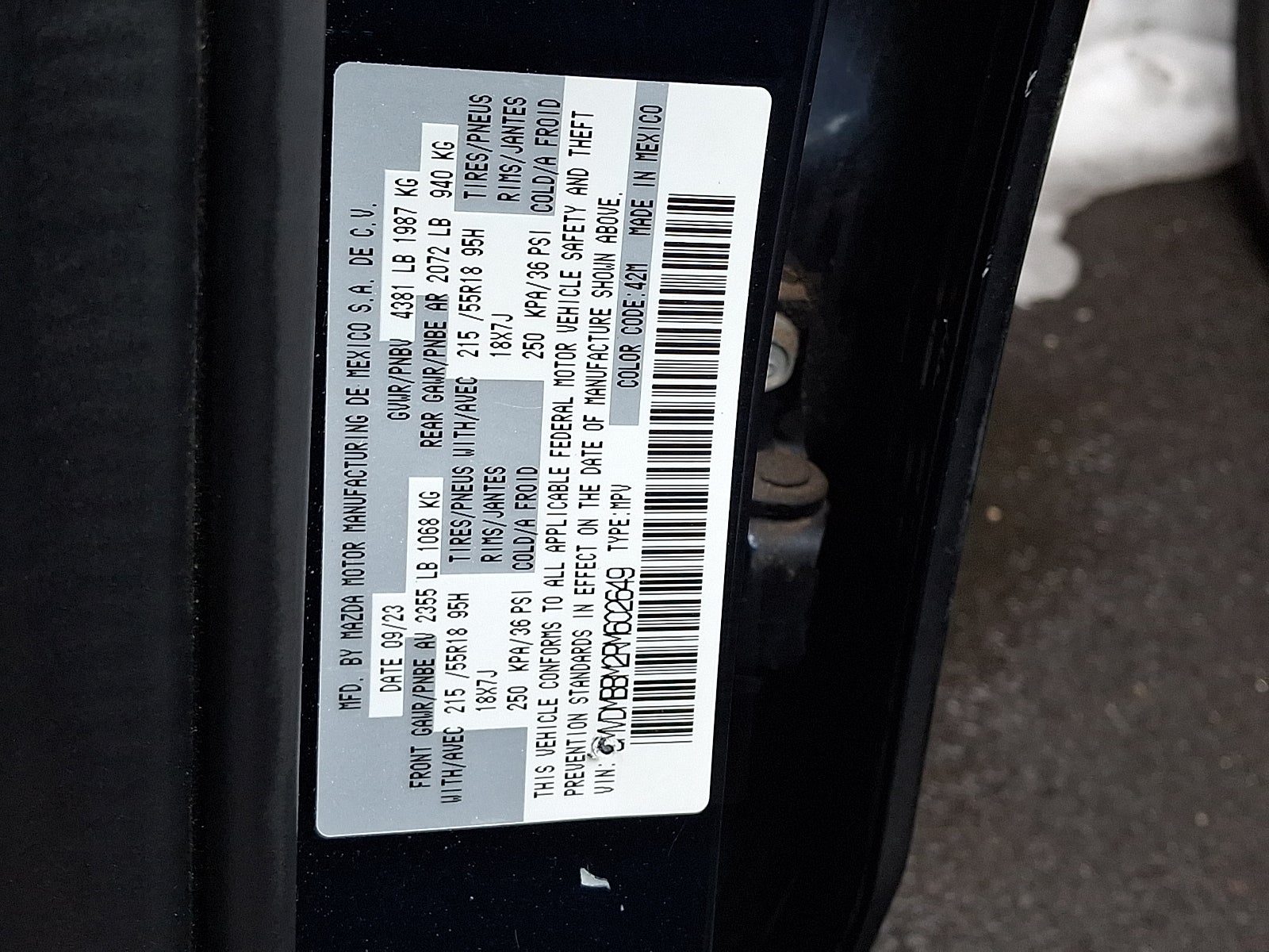 2024 Mazda Mazda CX-30 2.5 S Select Sport