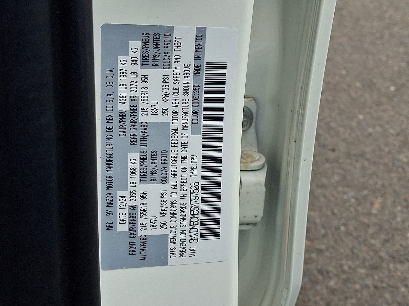 2025 Mazda Mazda CX-30 2.5 S Premium Package