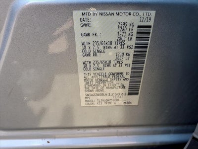 2020 Nissan Murano SV Intelligent AWD