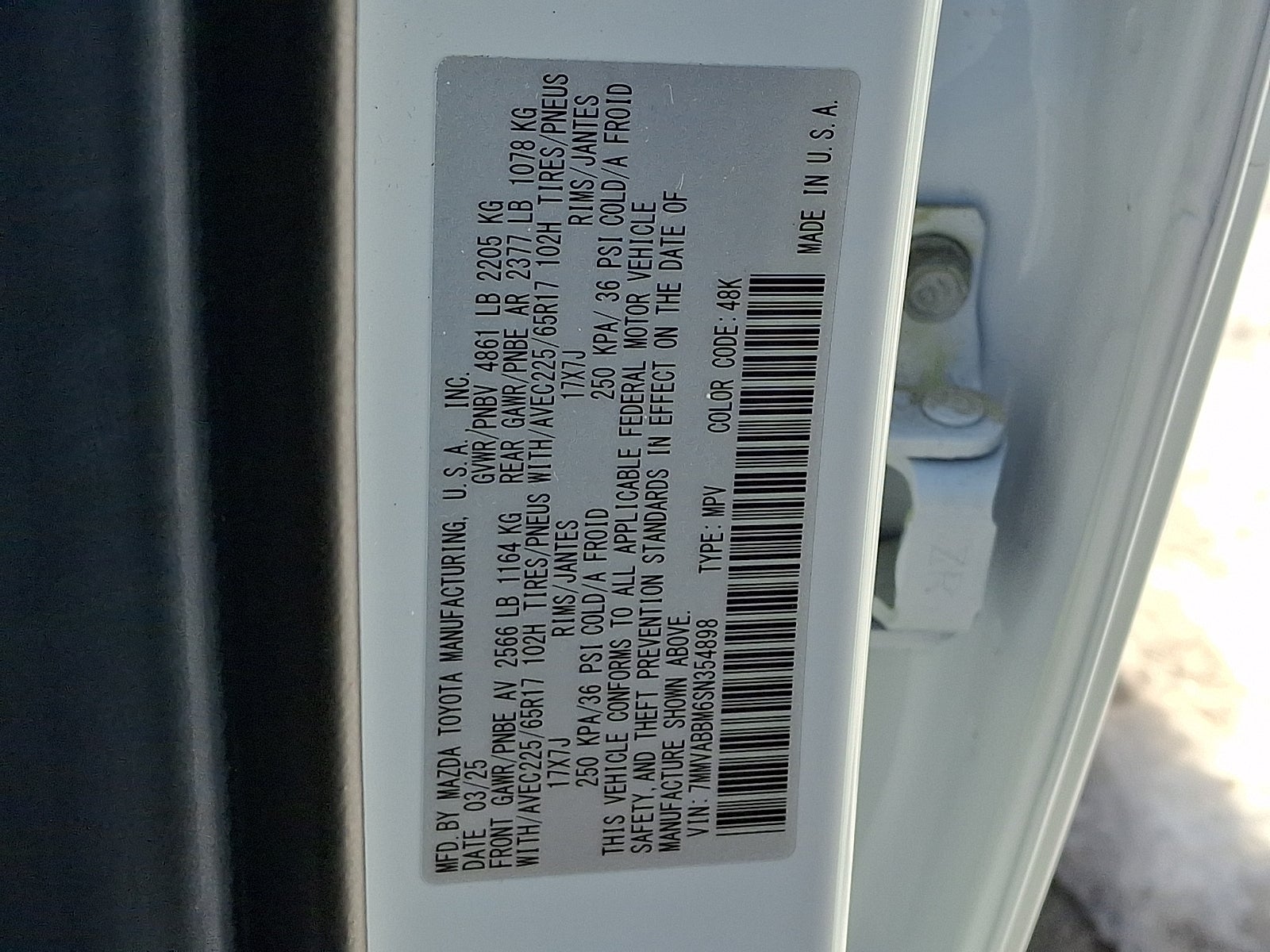 2025 Mazda Mazda CX-50 2.5 S Preferred Package