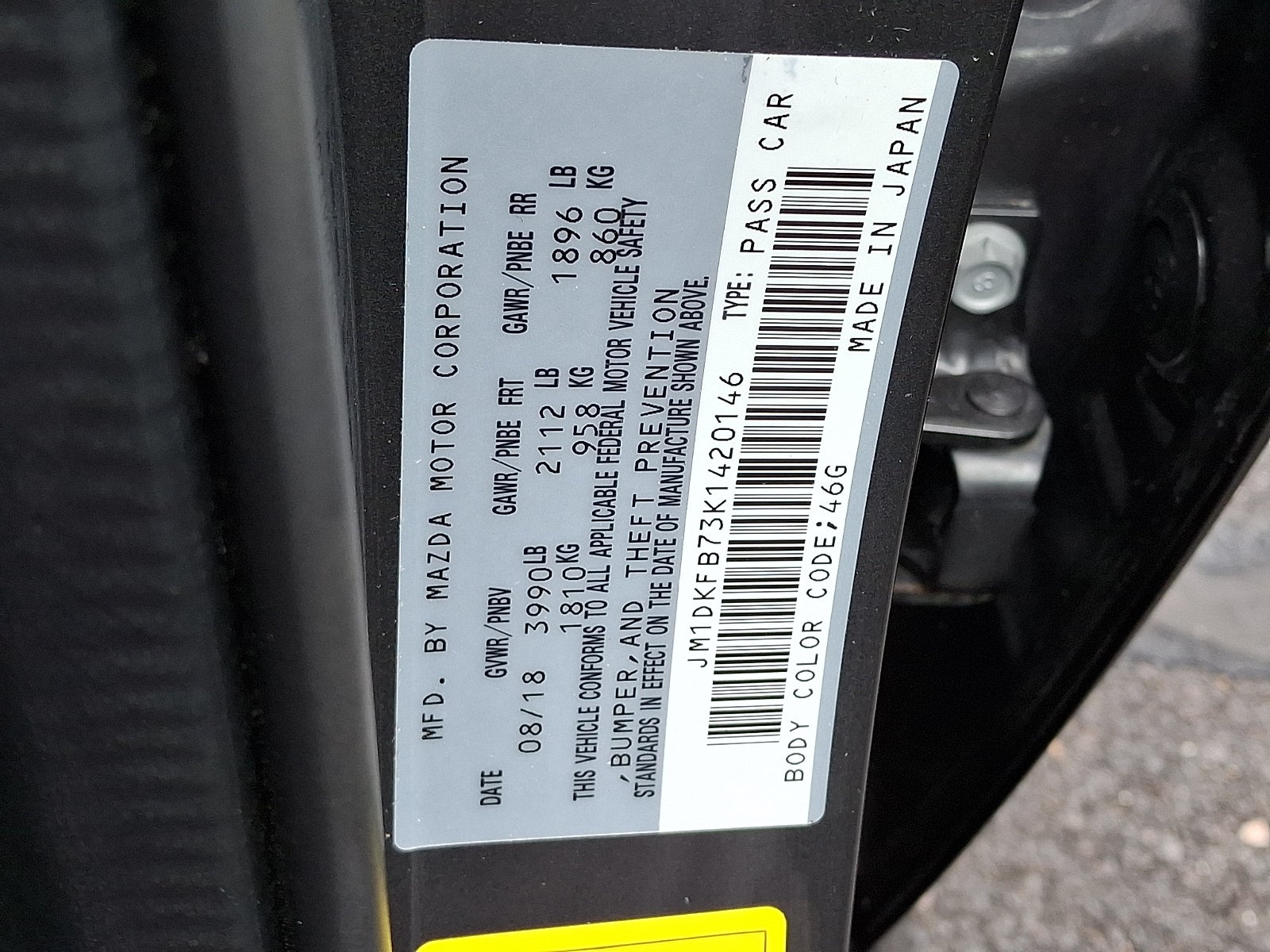 2019 Mazda Mazda CX-3 Sport