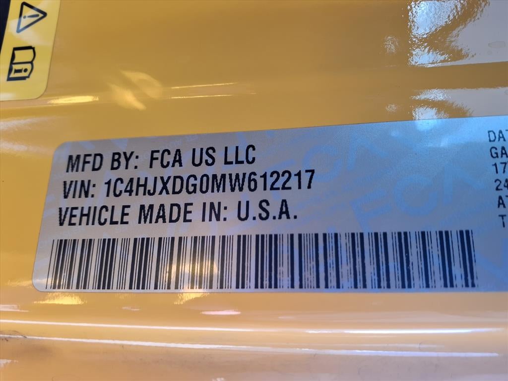 2021 Jeep Wrangler Unlimited Sport S