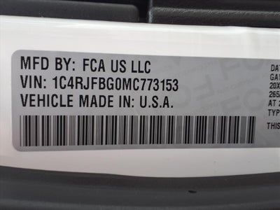 2021 Jeep Grand Cherokee 80th Anniversary Edition