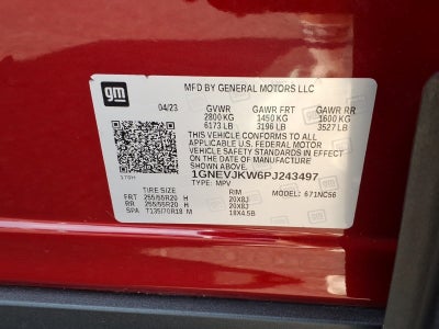 2023 Chevrolet Traverse RS