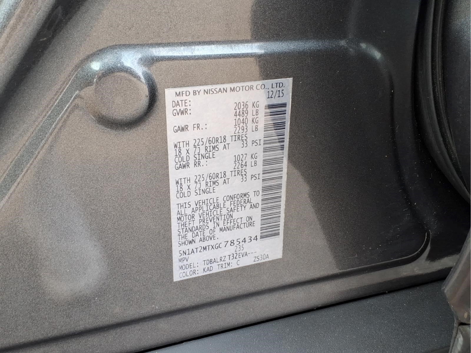 2016 Nissan Rogue SL