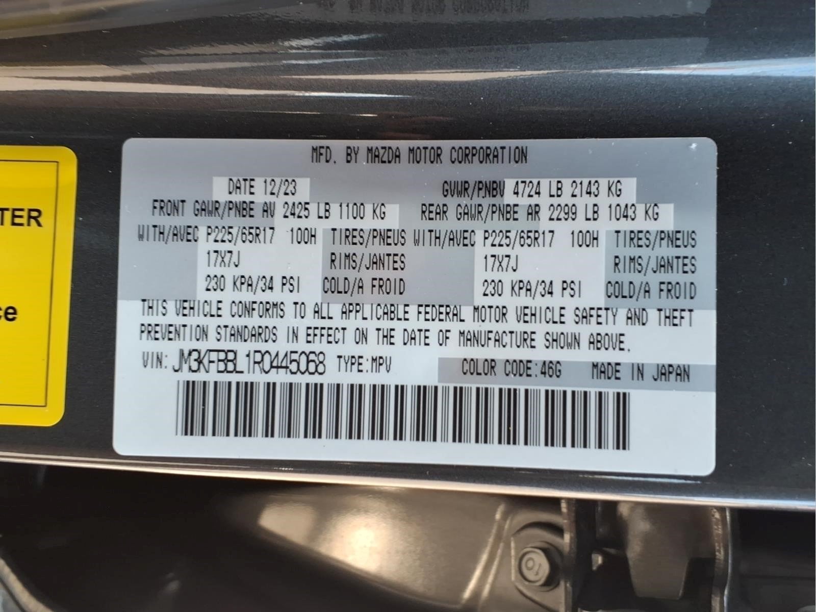 2024 Mazda Mazda CX-5 2.5 S Select