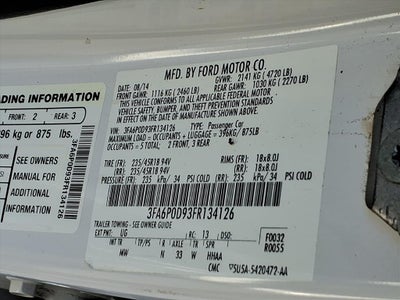 2015 Ford Fusion Titanium