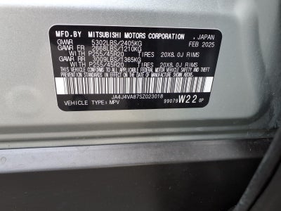 2025 Mitsubishi Outlander SE