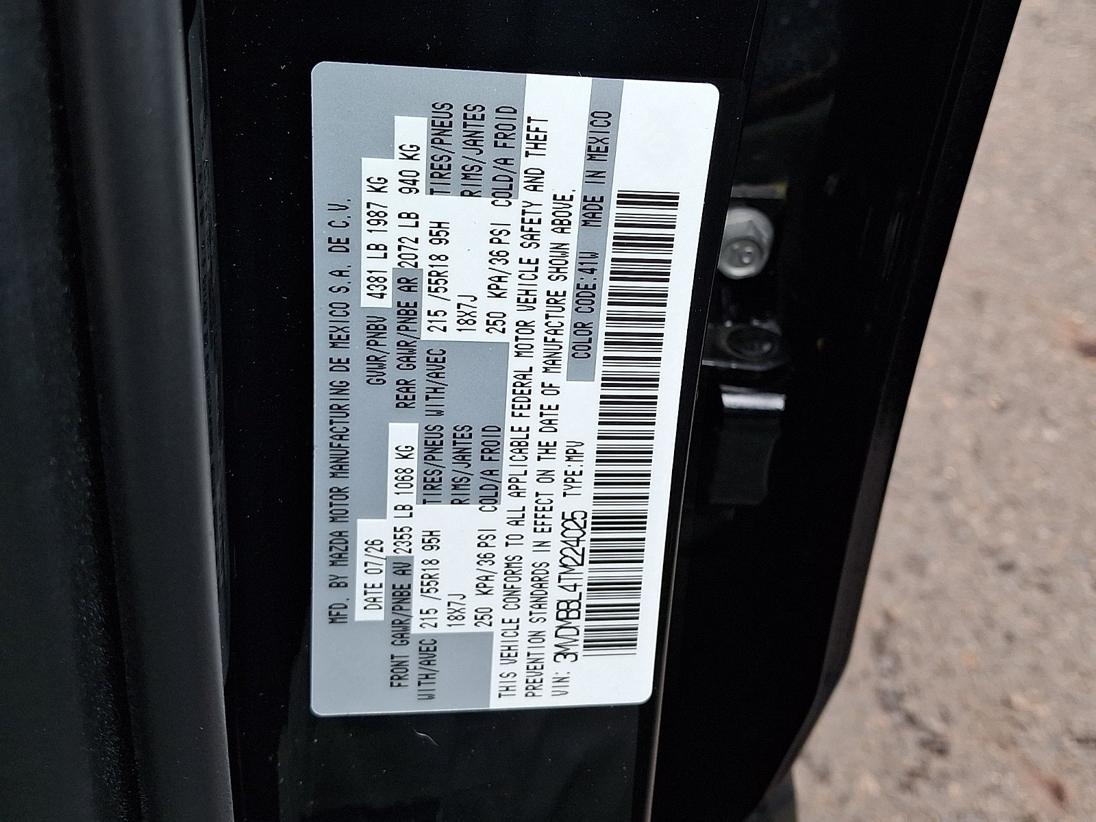 2026 Mazda Mazda CX-30 2.5 S Select Sport