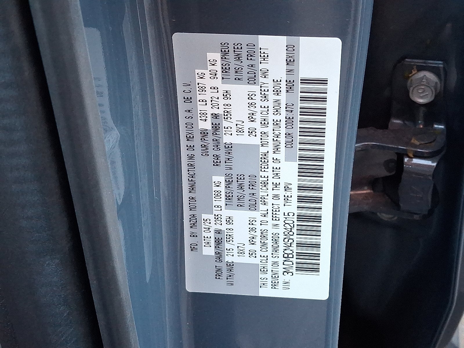 2025 Mazda Mazda CX-30 2.5 S Carbon Edition