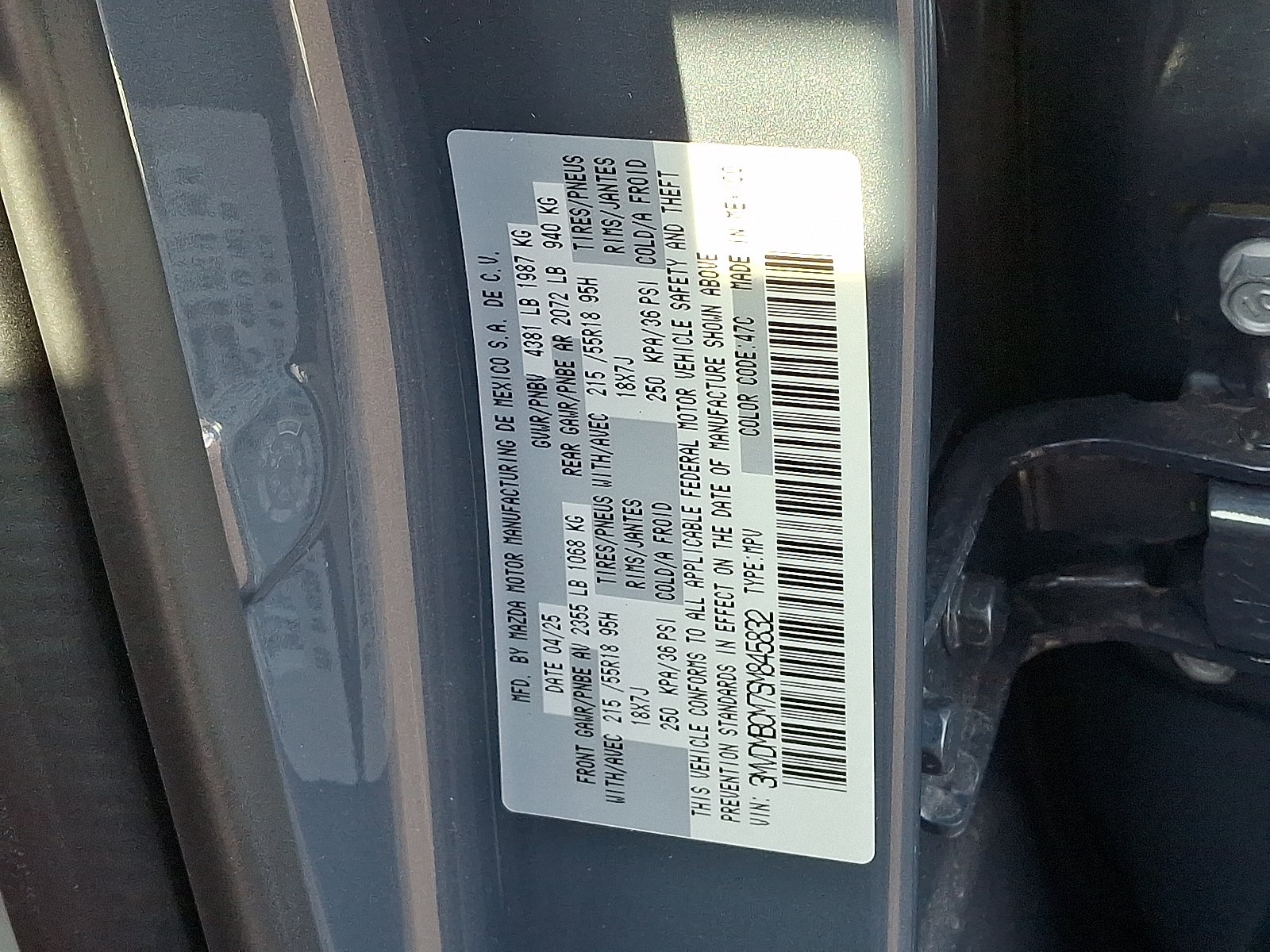 2025 Mazda Mazda CX-30 2.5 S Carbon Edition