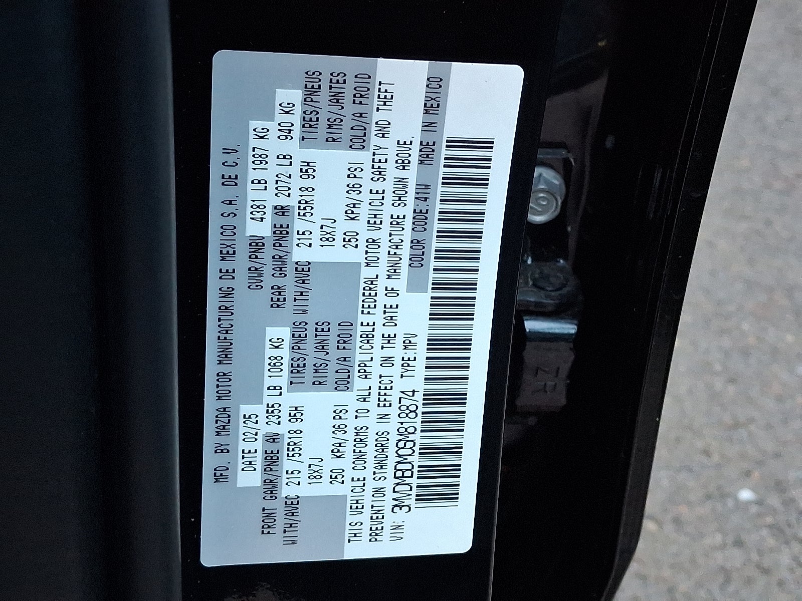 2025 Mazda Mazda CX-30 2.5 S Premium Package