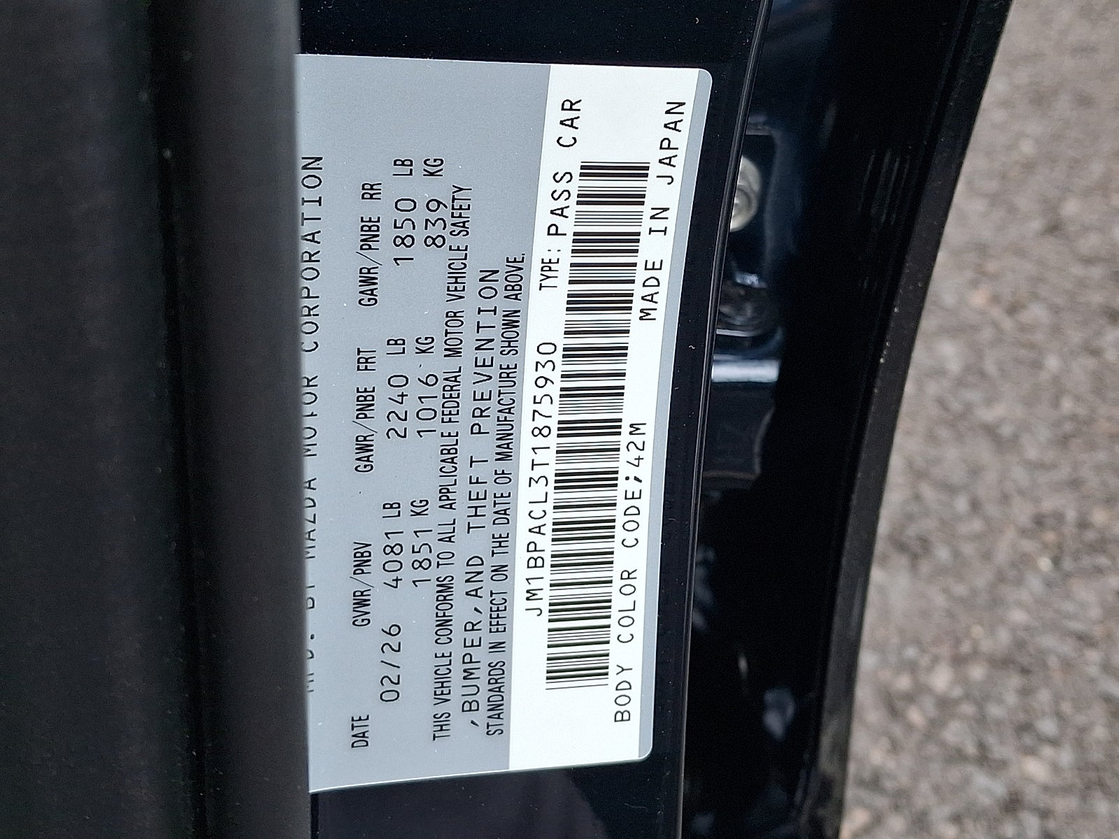 2026 Mazda Mazda3 Sedan 2.5 S Preferred