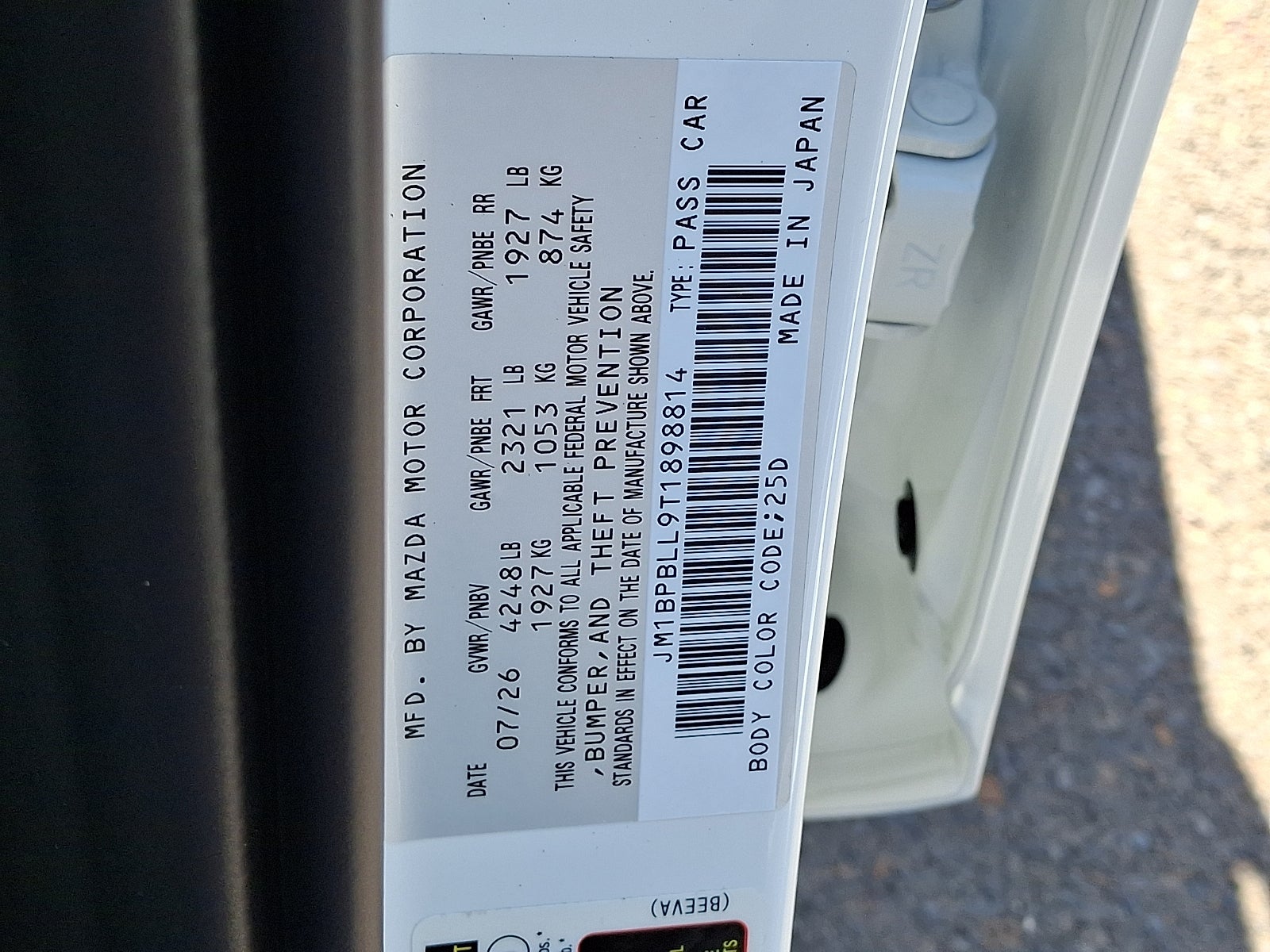 2026 Mazda Mazda3 Hatchback 2.5 S Carbon Edition