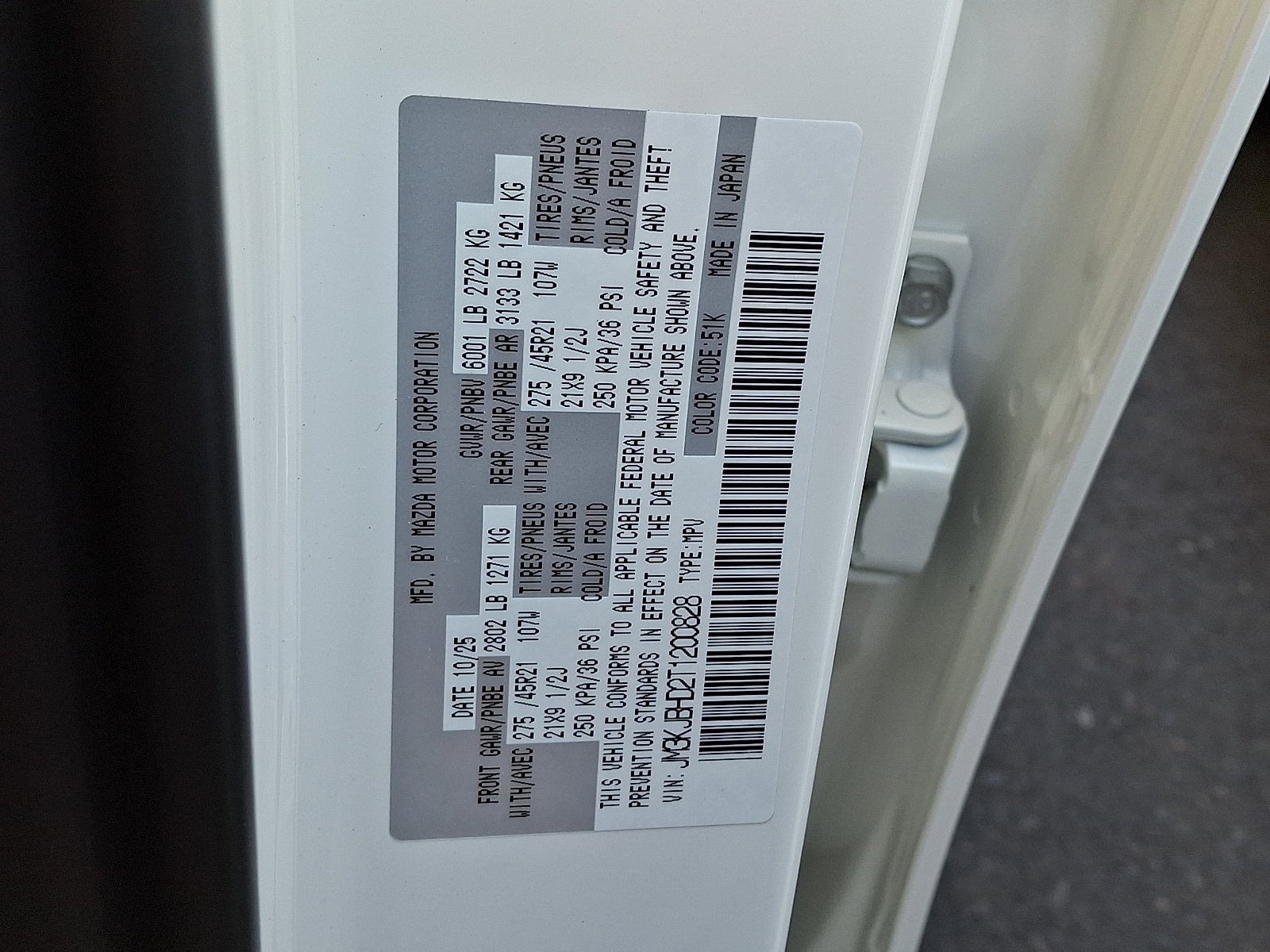 2026 Mazda Mazda CX-70 3.3 Turbo Preferred