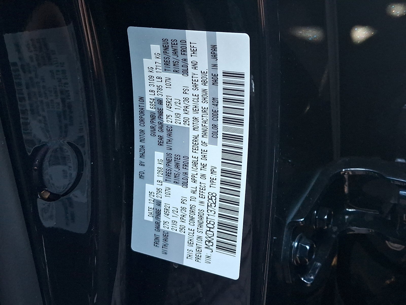 2026 Mazda Mazda CX-90 3.3 Turbo S Premium Sport