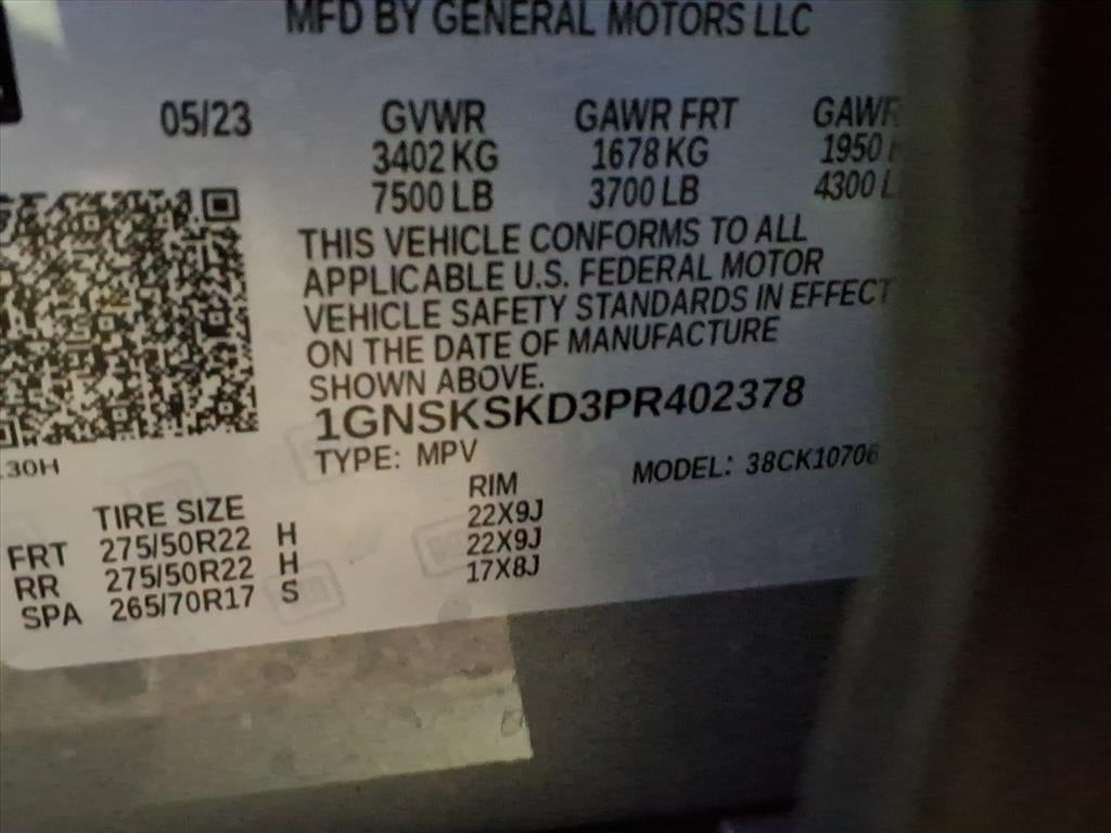 2023 Chevrolet Tahoe Premier