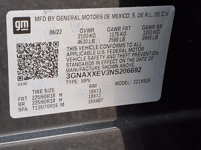 2022 Chevrolet Equinox Premier