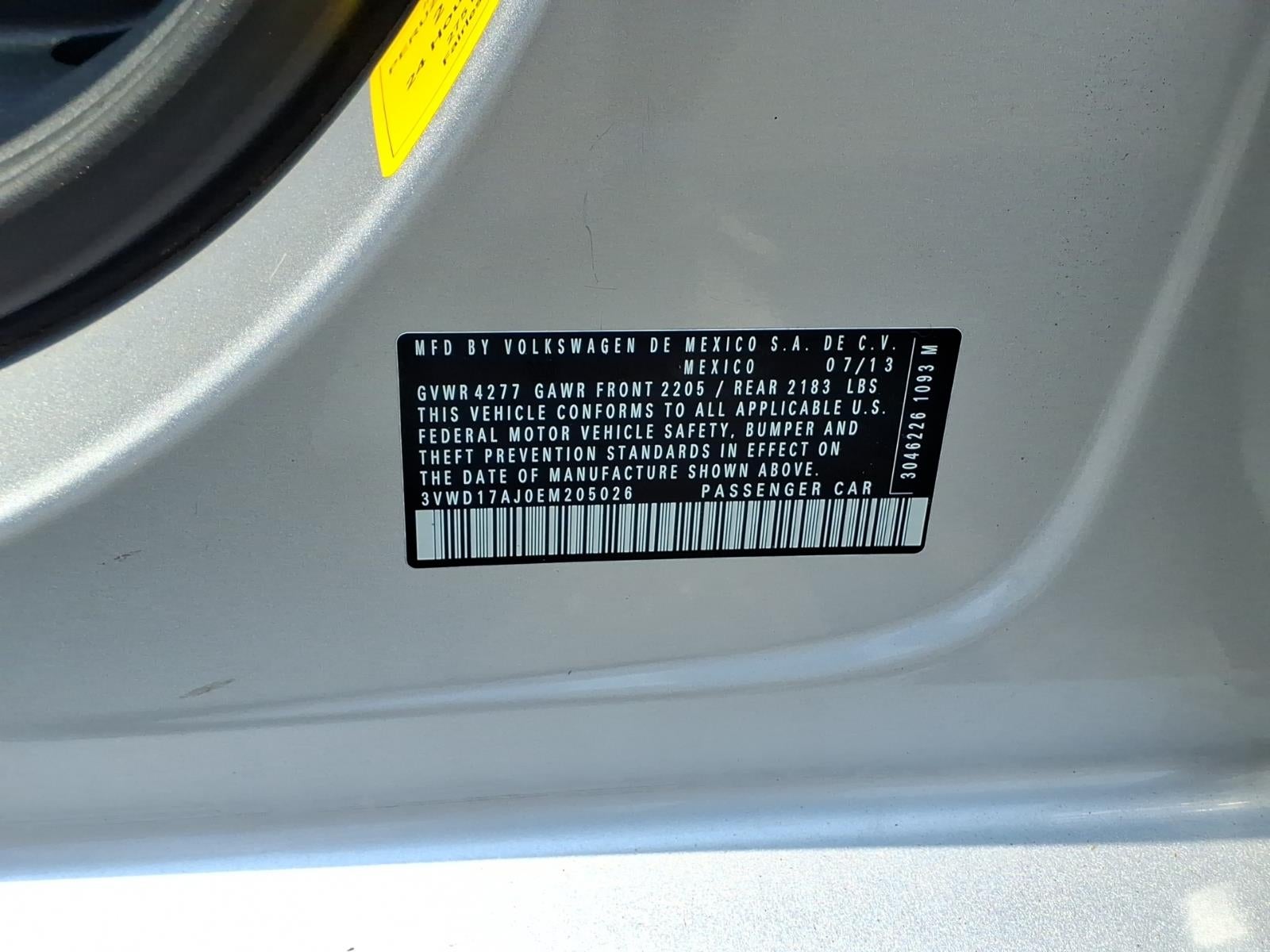 2014 Volkswagen Jetta 1.8T SE