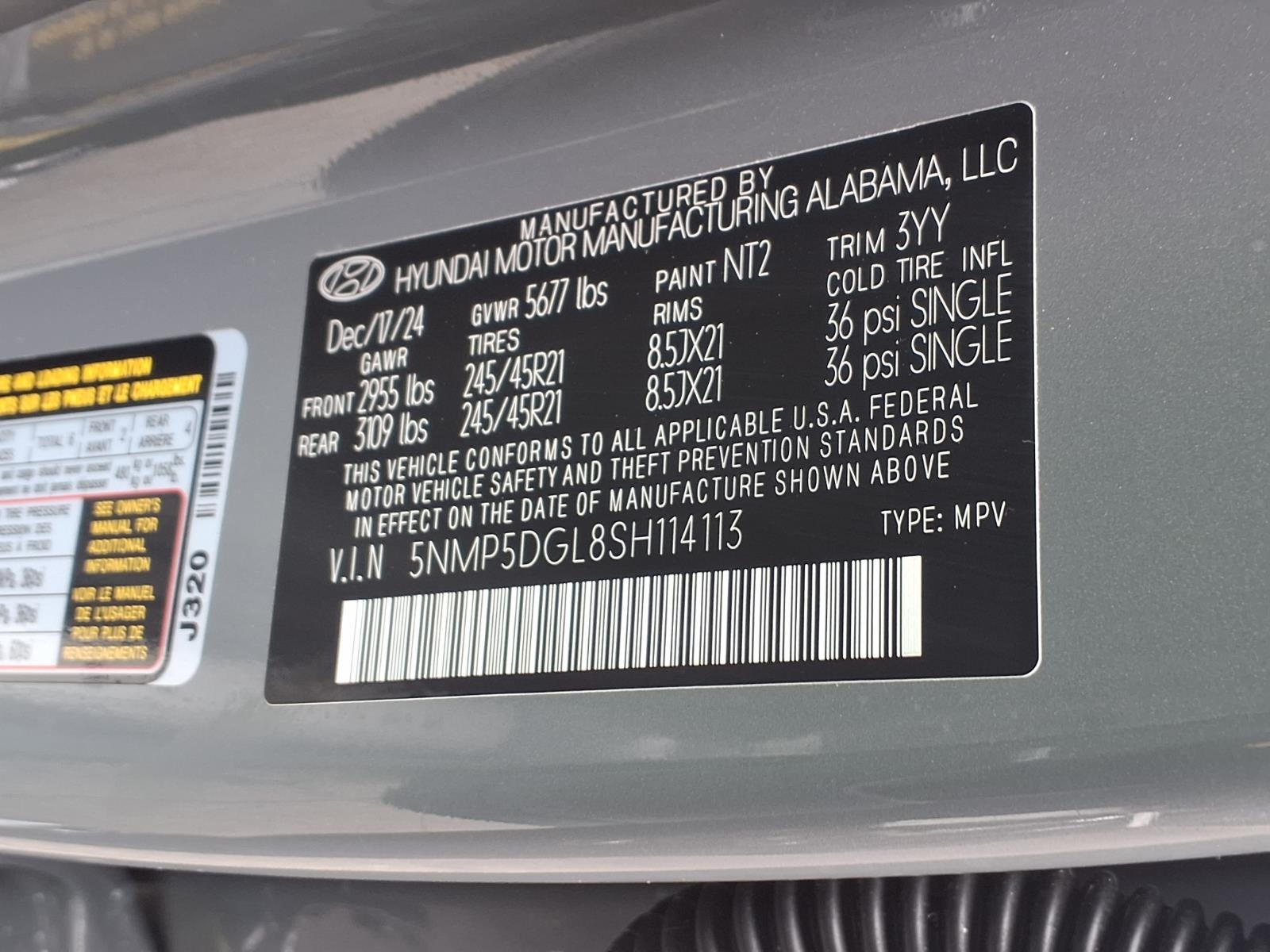 2025 Hyundai Santa Fe Calligraphy